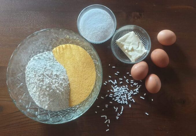 Dolci-Biscotti alla farina di mais