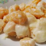 Gnocchi di carote e patate fatti in casa, passati al forno con besciamella e parmigiano reggiano